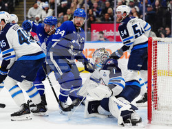 Jets Maple Leafs Hockey