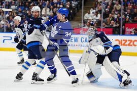 Jets Maple Leafs Hockey