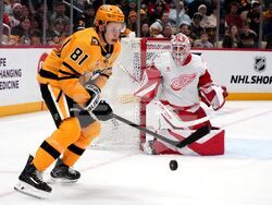 Red Wings Penguins Hockey