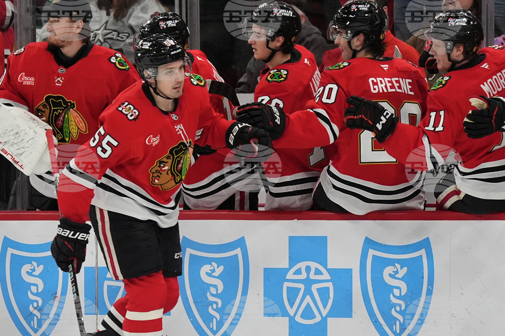 Stars Blackhawks Hockey