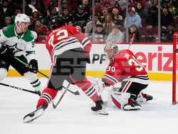 Stars Blackhawks Hockey