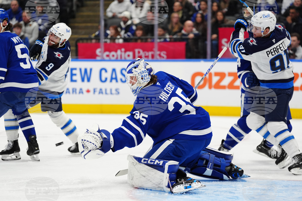 Jets Maple Leafs Hockey