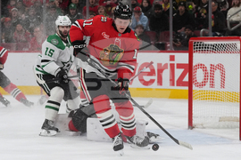 Stars Blackhawks Hockey