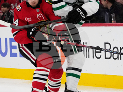 Stars Blackhawks Hockey