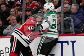 Stars Blackhawks Hockey