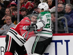 Stars Blackhawks Hockey