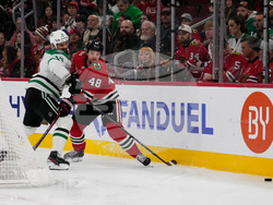 Stars Blackhawks Hockey