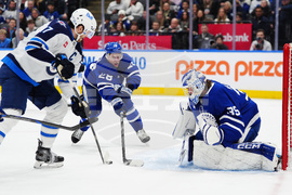 Jets Maple Leafs Hockey