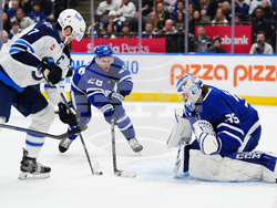 Jets Maple Leafs Hockey