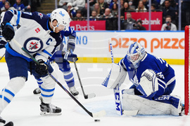 Jets Maple Leafs Hockey