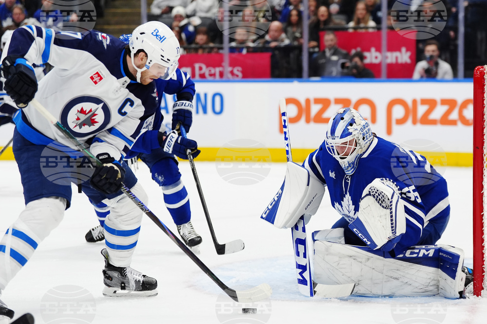 Jets Maple Leafs Hockey