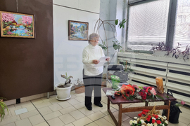 Разград - библиотека - изложба