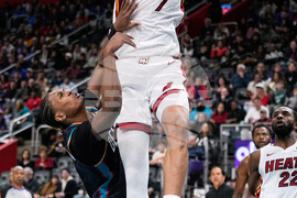 Heat Pistons Basketball