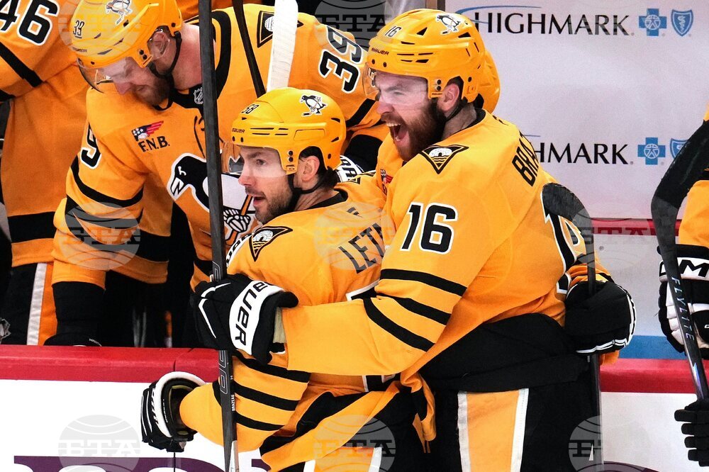 Red Wings Penguins Hockey