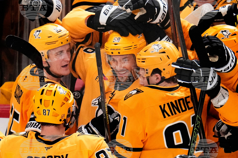 Red Wings Penguins Hockey