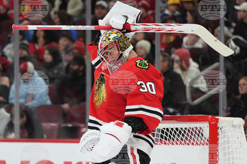 Stars Blackhawks Hockey