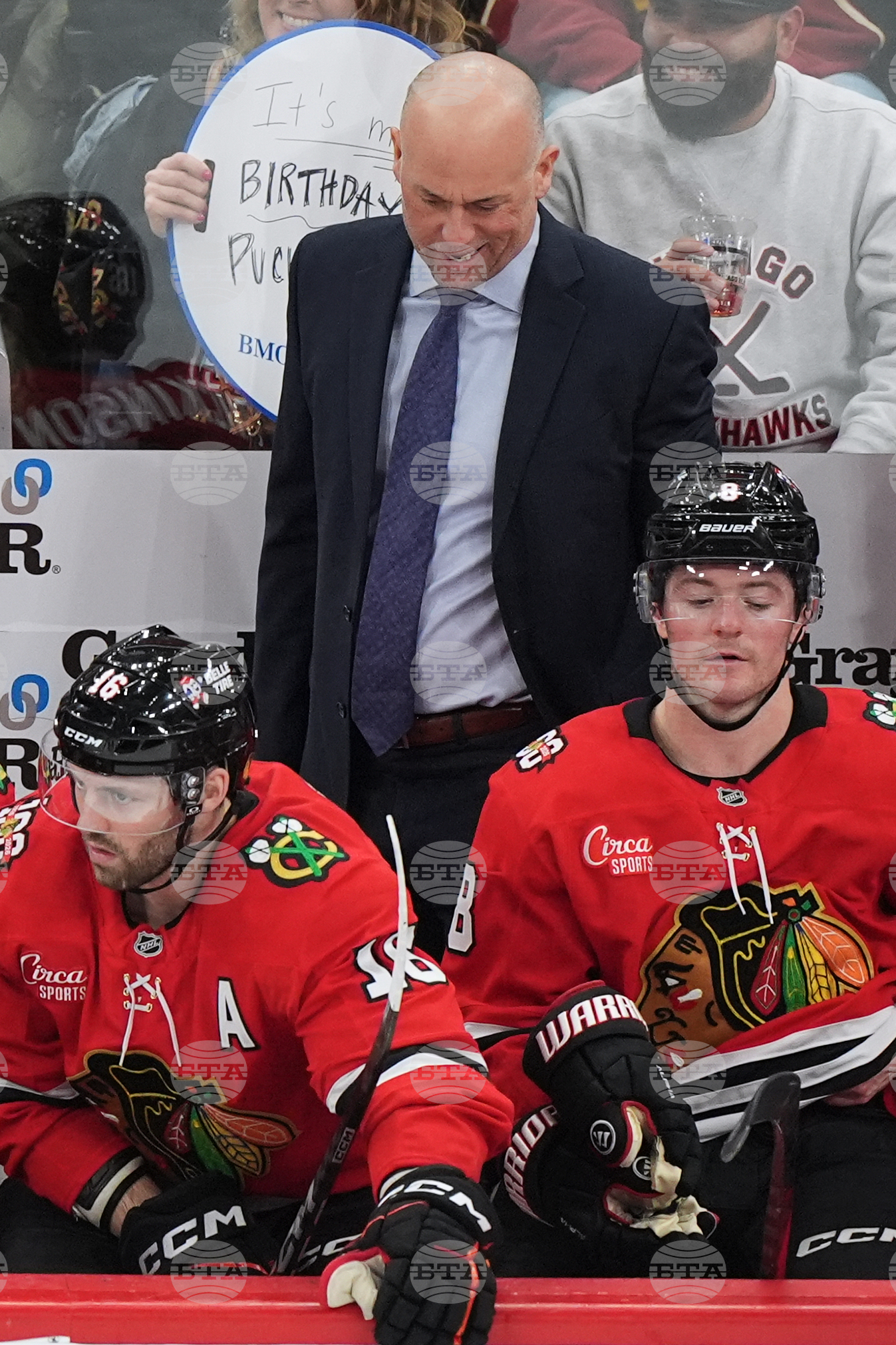 Stars Blackhawks Hockey