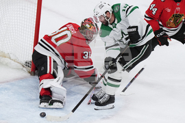 Stars Blackhawks Hockey