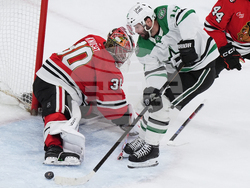 Stars Blackhawks Hockey