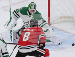 Stars Blackhawks Hockey