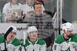 Stars Blackhawks Hockey