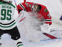 Stars Blackhawks Hockey