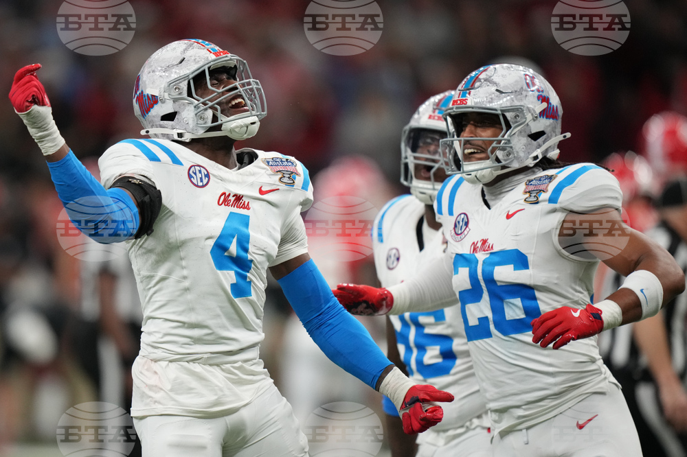 APTOPIX CFP Sugar Bowl Football