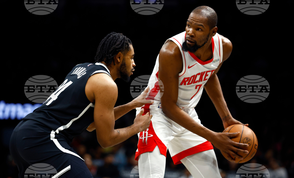 Rockets Nets Basketball