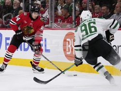 Stars Blackhawks Hockey