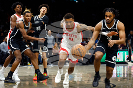 Rockets Nets Basketball