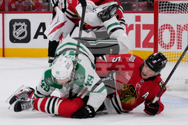 Stars Blackhawks Hockey