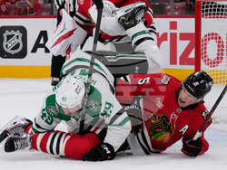 Stars Blackhawks Hockey
