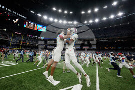 APTOPIX CFP Sugar Bowl Football