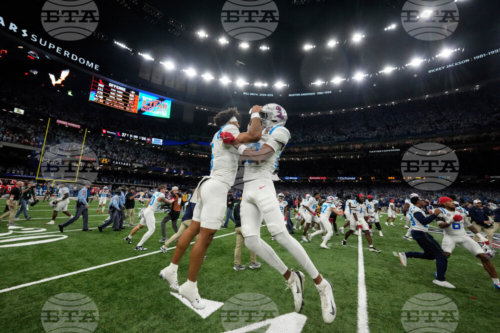 APTOPIX CFP Sugar Bowl Football