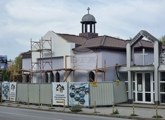 Завършването на ремонта на храма в Гробищния парк във Варна е важна задача пред Варненската и Великопреславска митрополия през 2026 г. 