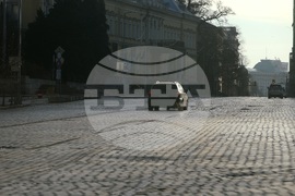 Столица ежедневие - празни улици