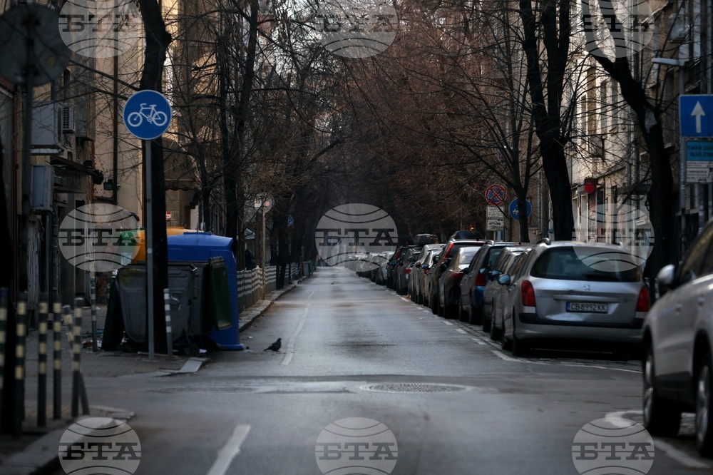 Столица ежедневие - празни улици