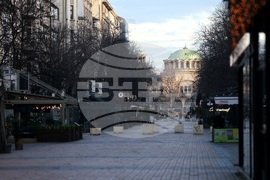 Столица ежедневие - празни улици