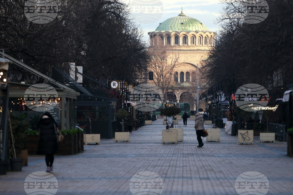 Столица ежедневие - празни улици