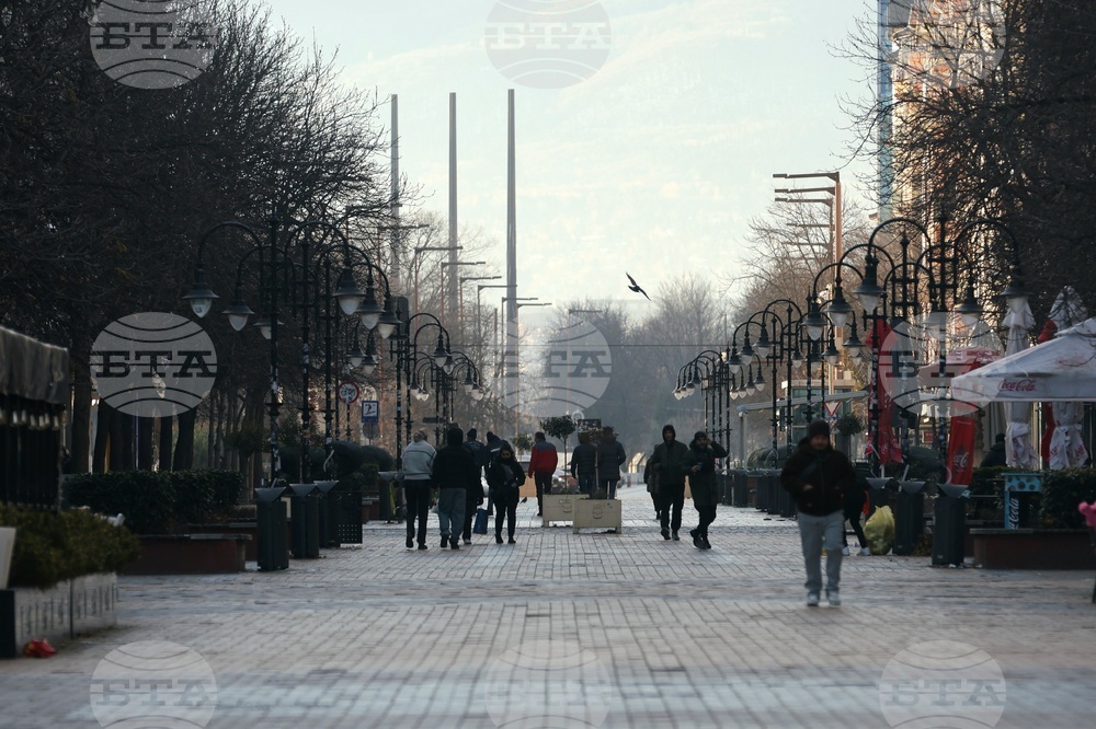 Столица ежедневие - празни улици