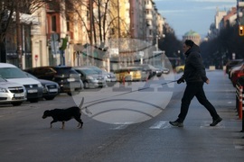 Столица ежедневие - празни улици