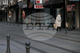 Столица ежедневие - празни улици