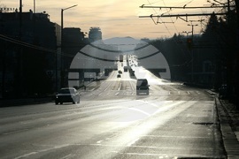 Столица ежедневие - празни улици