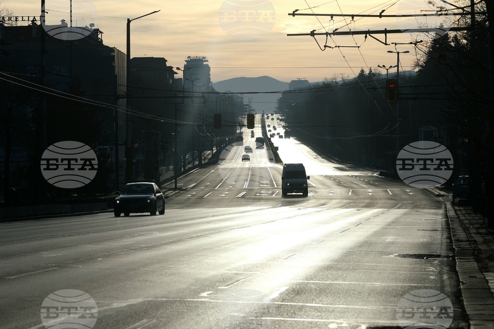 Столица ежедневие - празни улици