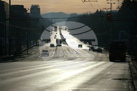 Столица ежедневие - празни улици