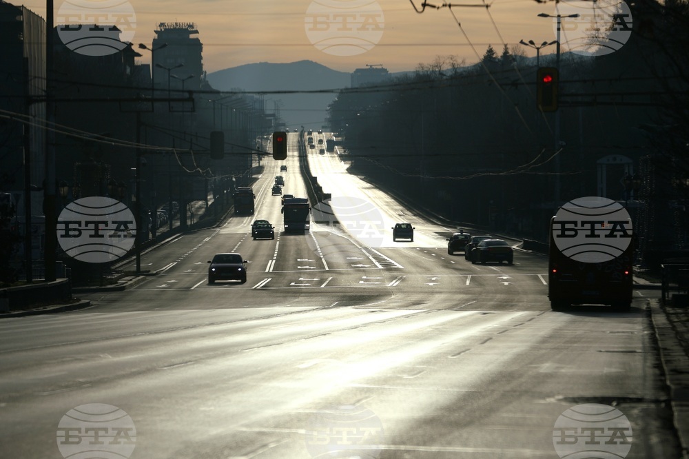 Столица ежедневие - празни улици