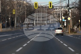 Столица ежедневие - празни улици