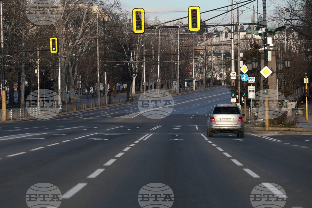 Столица ежедневие - празни улици