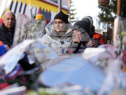 APTOPIX Switzerland Bar Fire