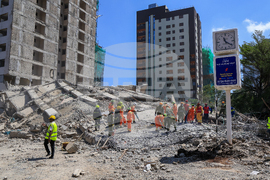 APTOPIX Kenya Building Collapse